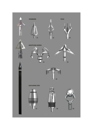 Illustration for article titled Avengers concept art takes a closer look at Loki's staff and Hawkeye's arrows